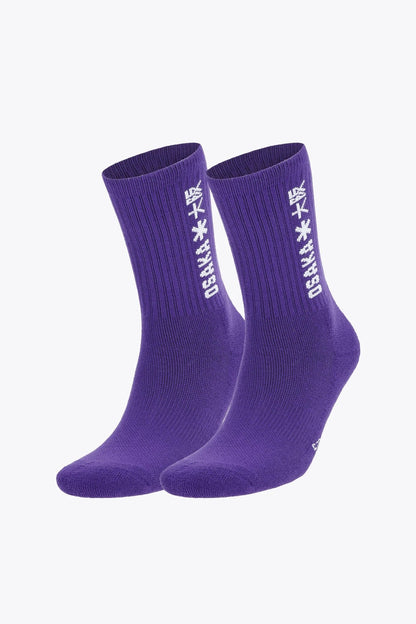 Osaka Duo Pack Sports Socks | Purple