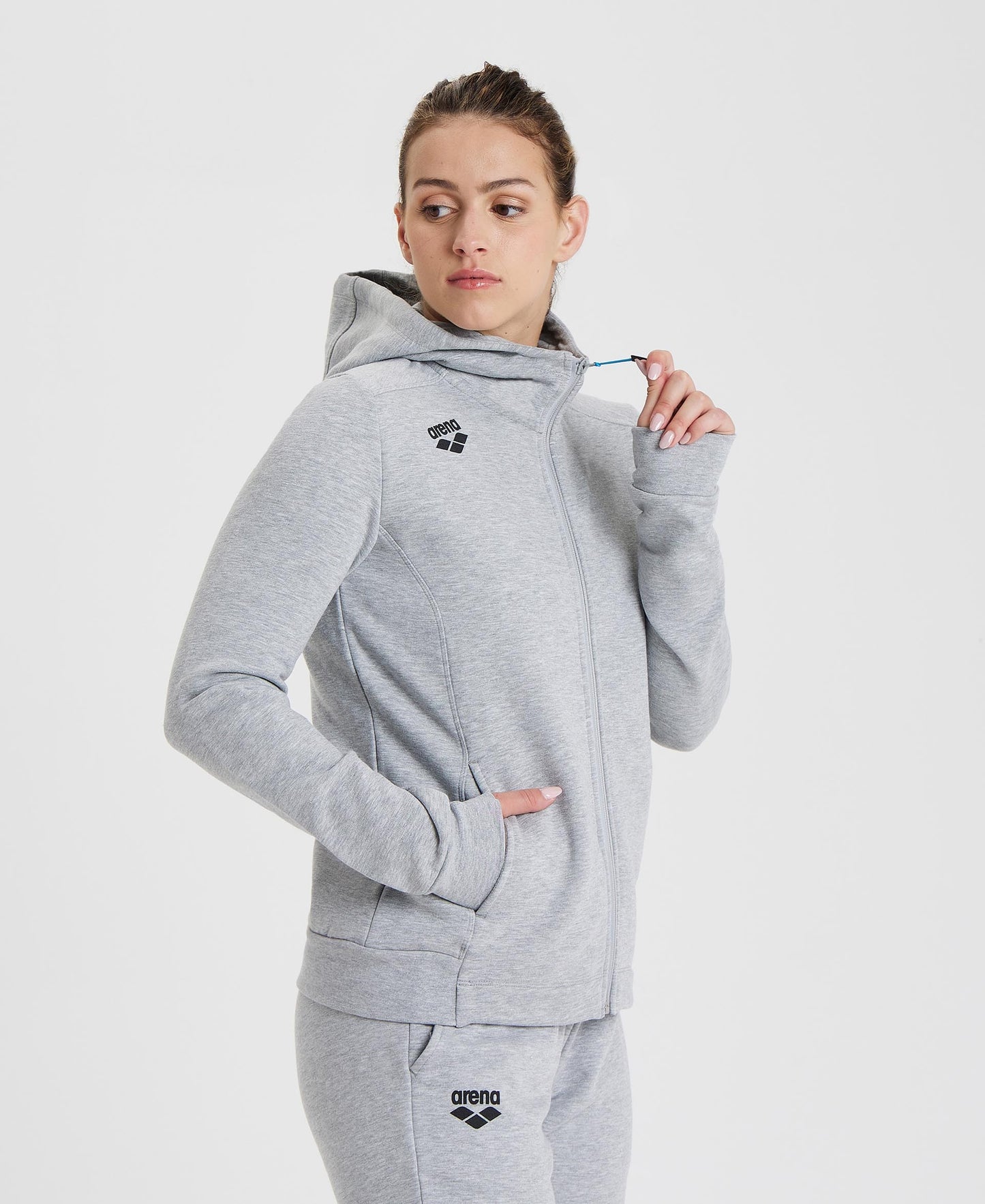 WOMEN’S TEAM HOODED JACKET PANEL