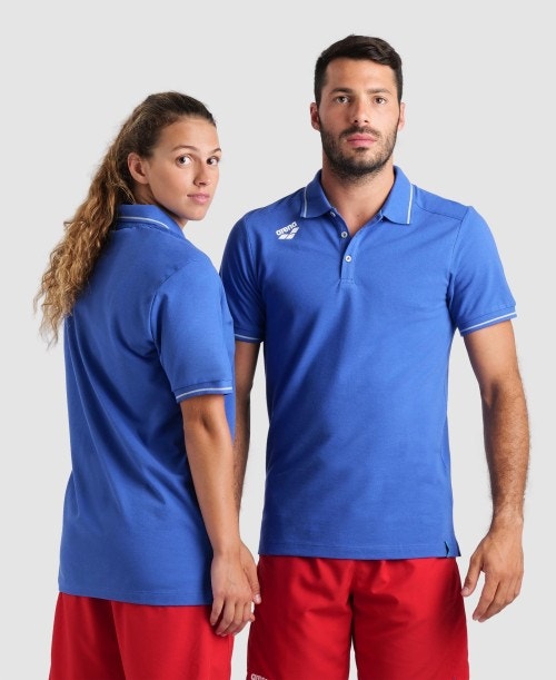 TEAM POLOSHIRT SOLID COTTON